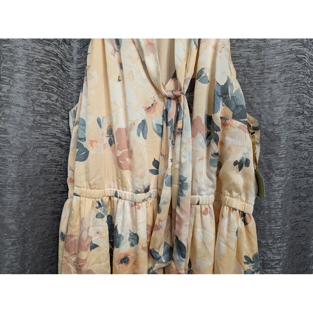 Ryegrass NWT PLUS 3XL Sleeveless Floral Dress Lined‎ - Picture 7 of 9